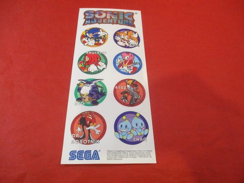 Foglio adesivo promo sonic - adesivo,