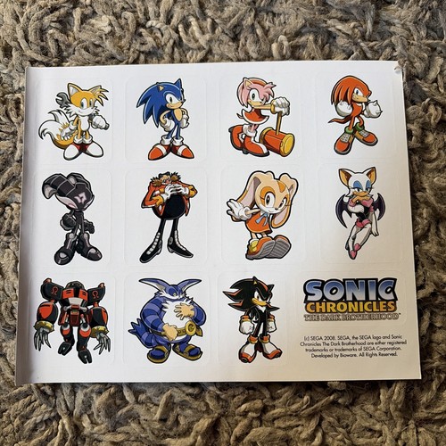 Foglio adesivo sonic riccio - foglio,