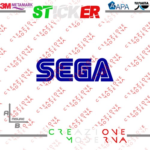 Adesivo sticker logo sega - logo,