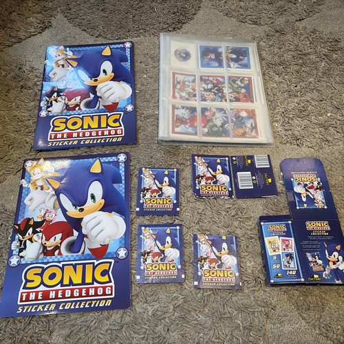 Set collezione adesivi sonic - set,