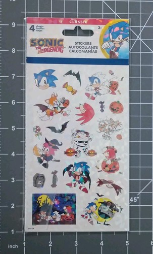 Pezzi foglio adesivo sonic - 78,