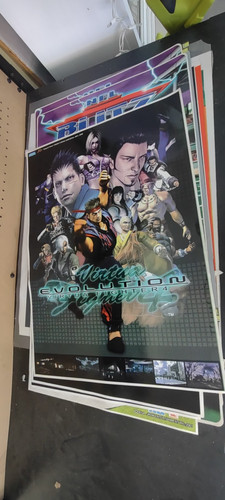 Adesivo sega virtua fighter - adesivo,