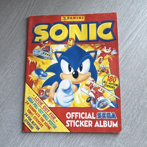 Sonic panini official sega - sonic,