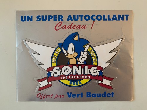 Sticker vintage promo vert - sticker,