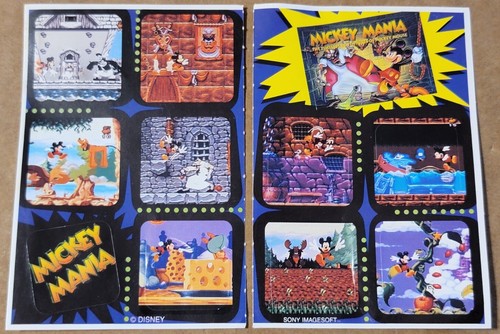 Sega sony mickey mania - sony,
