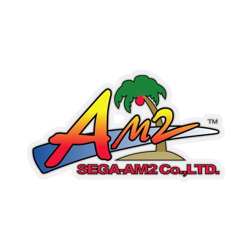 Adesivi sega am2 logo kiss - adesivi,