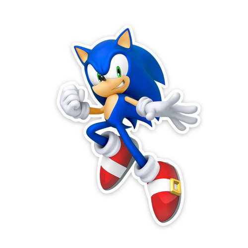 Adesivo sonic the - adesivo,