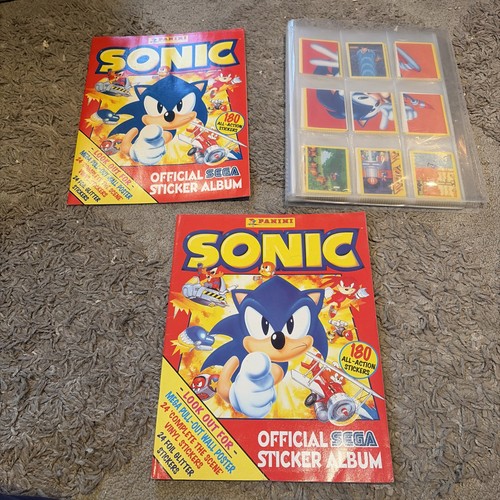 Set collezione adesivi sonic - collezione,