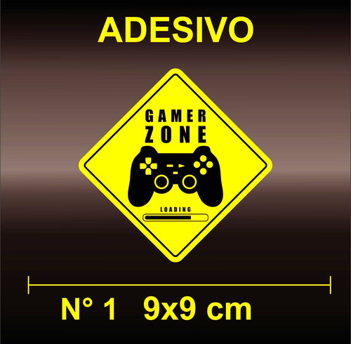 Adesivi sticker gamer zone - sticker,