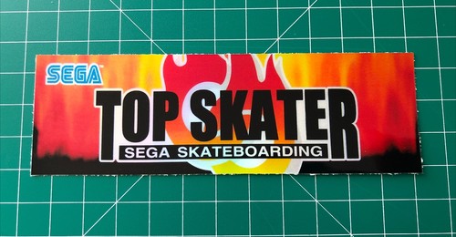 Adesivo sega top - skater, arcade