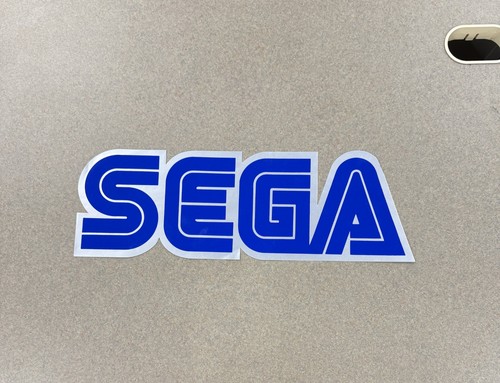 Adesivo sega side art nos - sega,