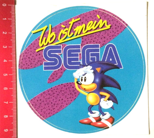 Adesivo sticker sega - adesivo/sticker, dov'è