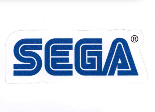 Sega logo adesivo - -, (adesivo