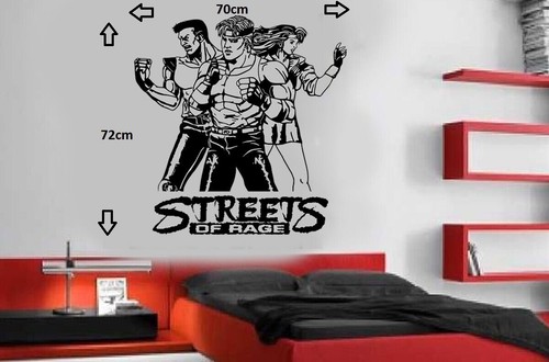 Adesivo street rage - adesivo, of