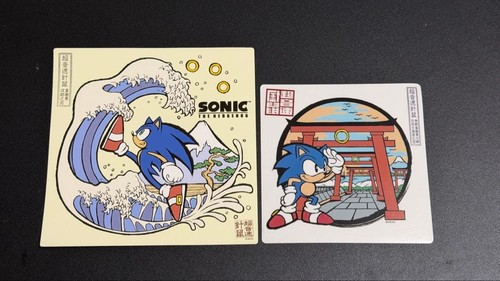 Set adesivi sonic - riccio,