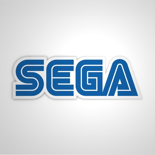 Sega sticker master system - sega,