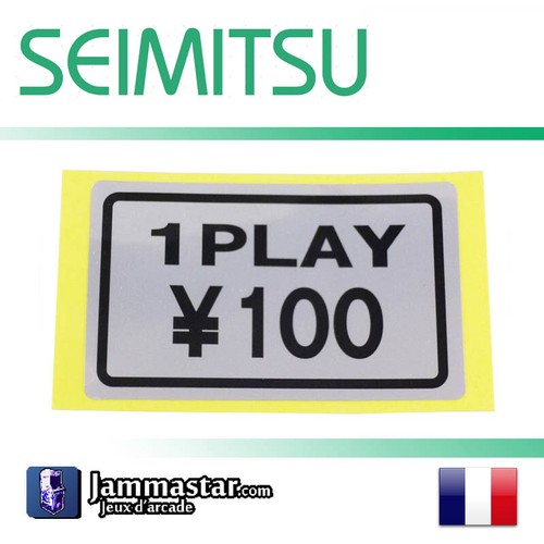 100 yens sticker seimitsu - sticker,