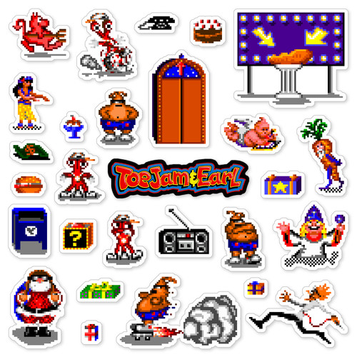Confezione adesivi toejam - confezione,