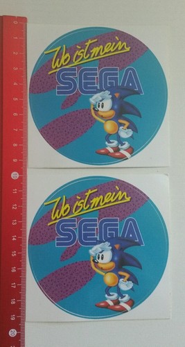 Sega vecchio adesivo - sega,